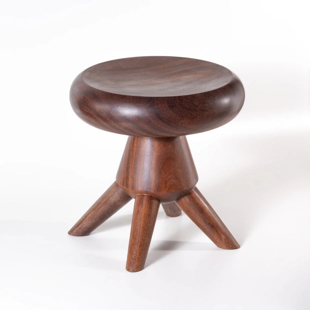 Carcará Stool - Sucupira Preta